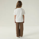 طقم بيجاما مطرزة 2 قطعة للبنات