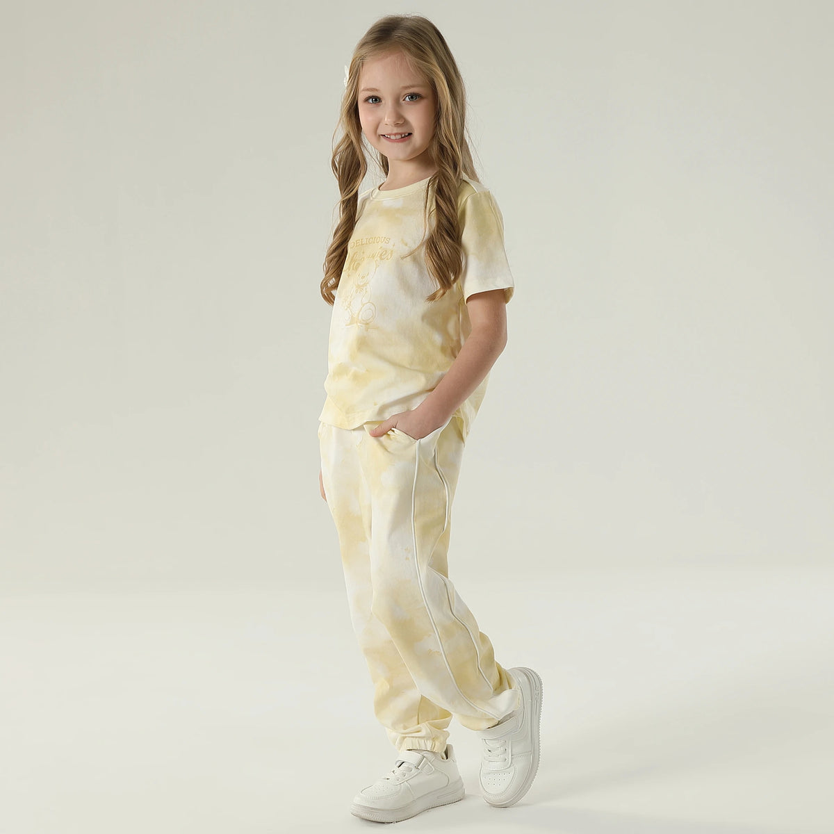 Printed Pajama Set-2Pc For Girls