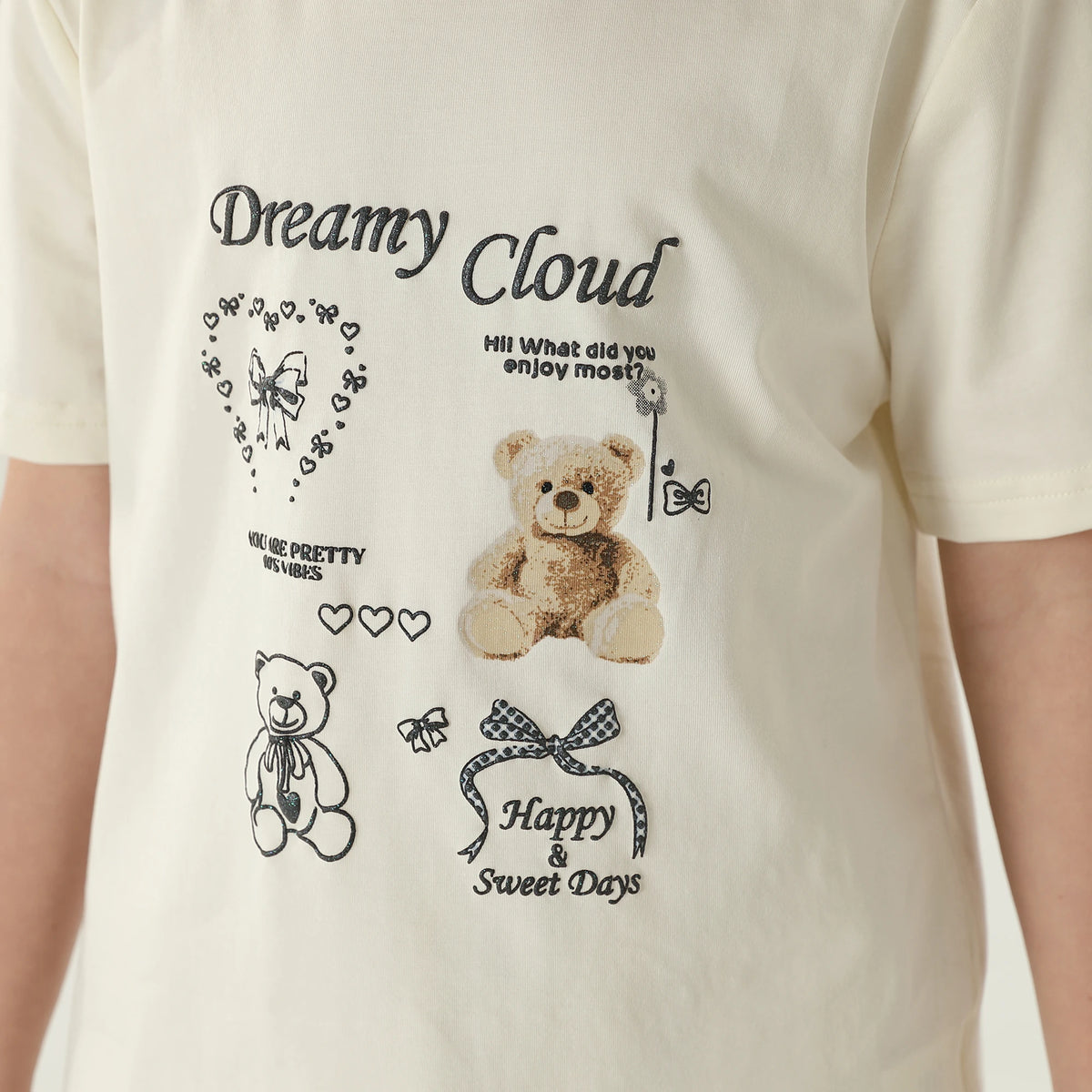 طقم بيجاما 2 قطعة للبنات