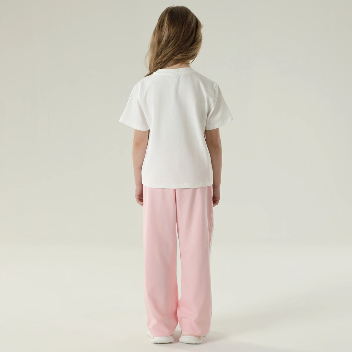 طقم بيجاما مطرز - قطعتان للبنات