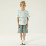 Badge Pajama Set-2Pc For Boys