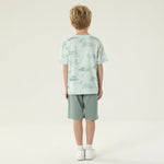 Badge Pajama Set-2Pc For Boys
