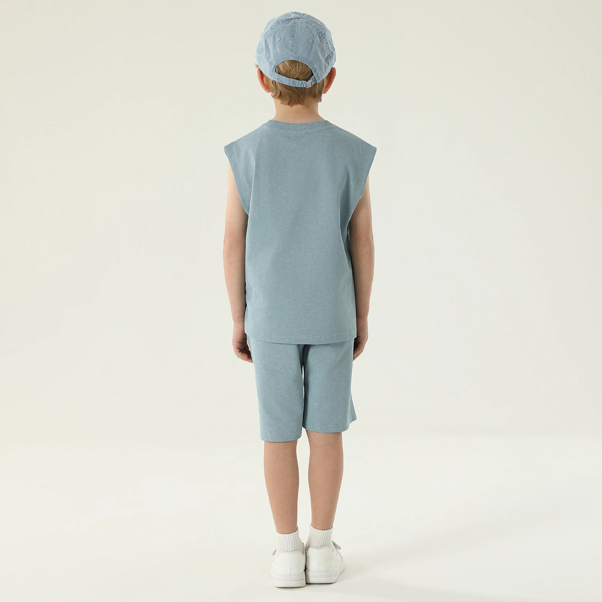 طقم بيجاما مزين بطباعة 2 قطعة للأولاد