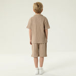 طقم بيجاما سادة للأولاد