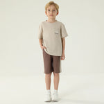 طقم بيجاما بألوان متداخلة للأولاد