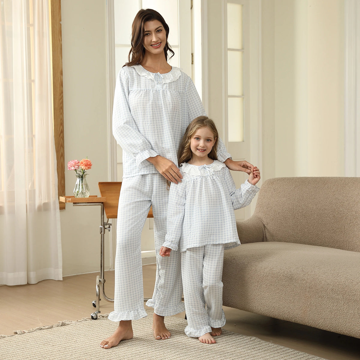 Checked Pajama For Women