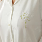 بيجاما مزينة بالزهور للنساء