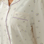 بيجاما مزينة بالزهور للنساء