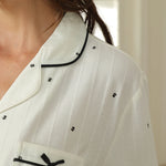 بيجاما مزينة بطباعة للنساء