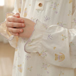 بيجاما مزينة بطباعة للبنات