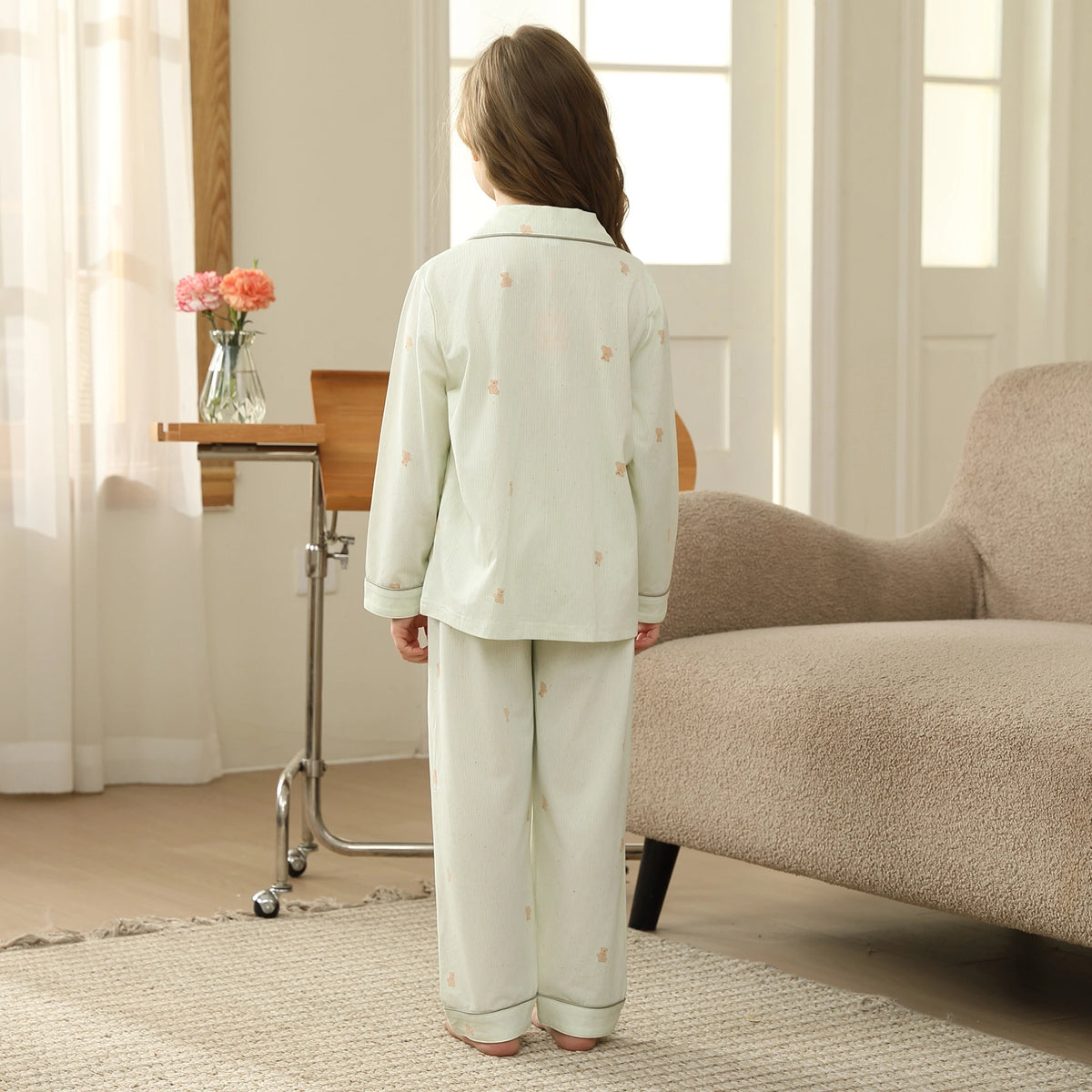 Printed Pajama Set-2Pc For Girls