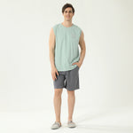 Plain Pajama Set-2Pc For Men