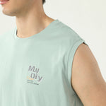 Plain Pajama Set-2Pc For Men