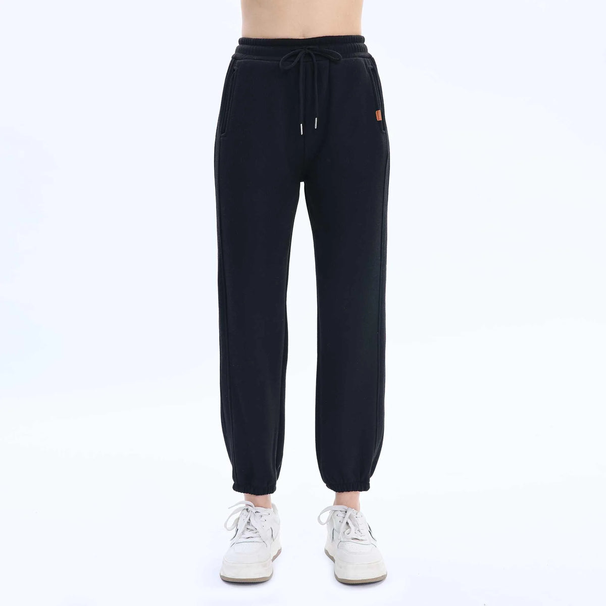 Ankle-Tied Basic Pants For Women