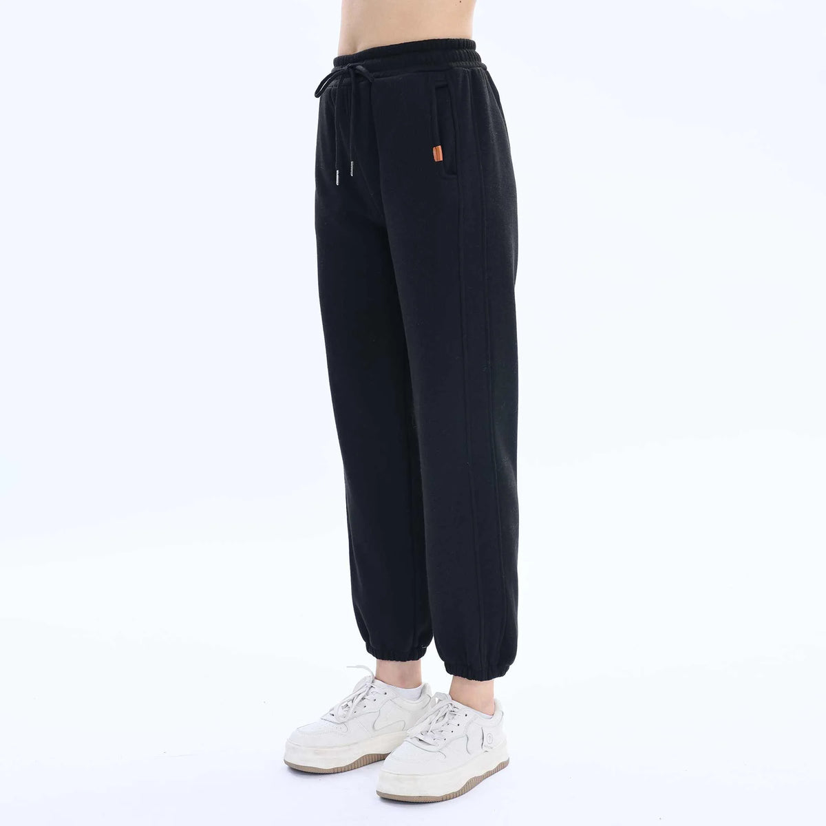 Ankle-Tied Basic Pants For Women