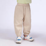 Khaki Plain Pants for Baby Boy Image