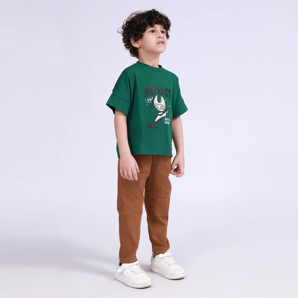 Badge Pants for Boys Image