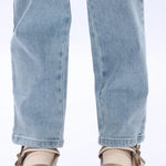 Casual Washed Jeans Pants for Girls Image