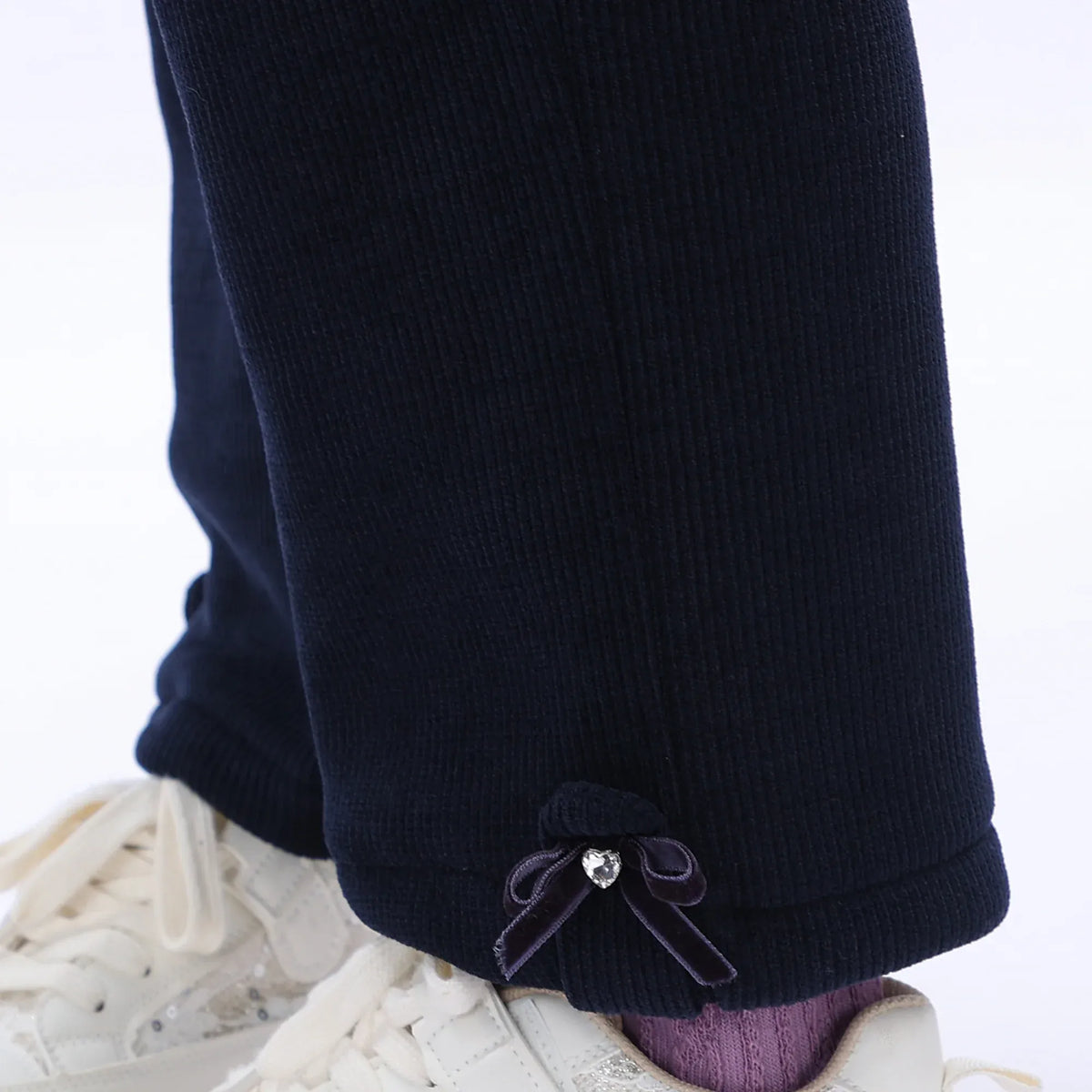 Casual Plain Pants for Girls Image