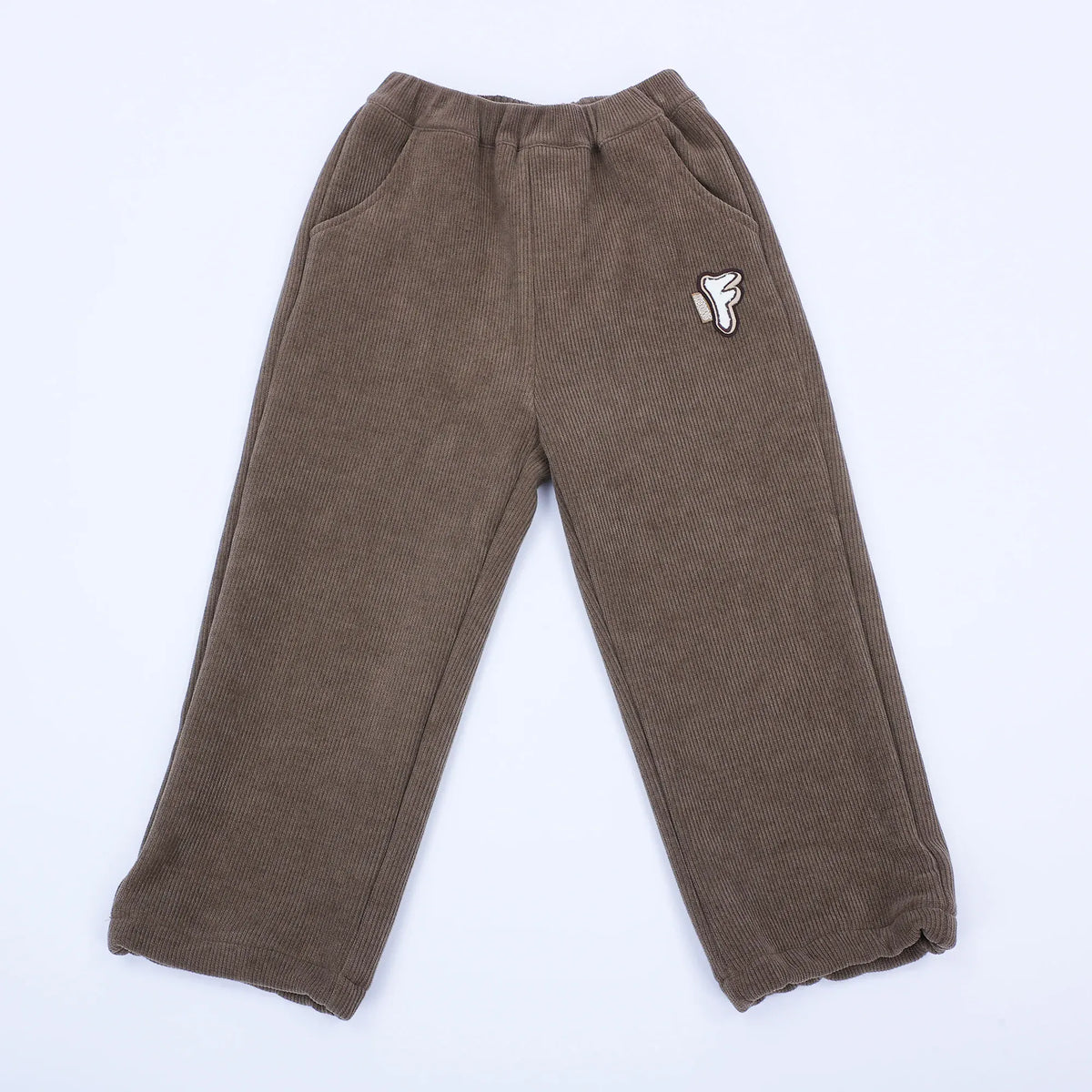 Casual Badge Pants for Boys Image