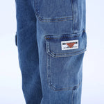 Casual Washed Jeans Pants for Boys Image