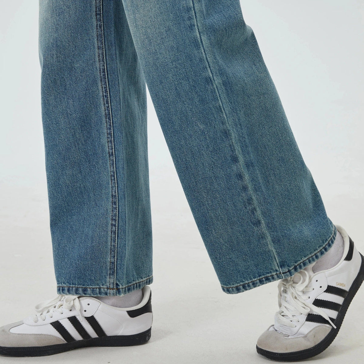 Washed Jeans Pants for Women Image