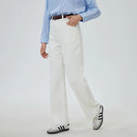 Washed Jeans Pants for Women Image