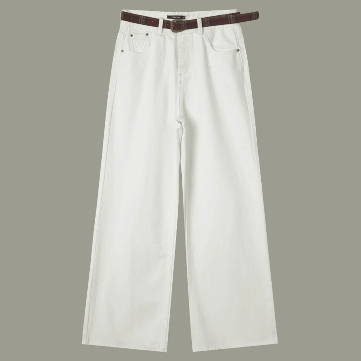 Washed Jeans Pants for Women Image