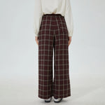 Checked Pants for Women Image