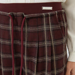 Checked Pants for Women Image