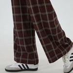Checked Pants for Women Image