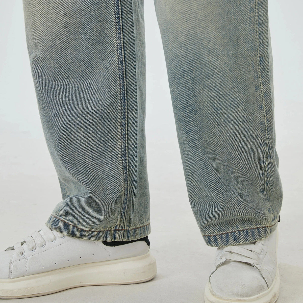 Washed Jeans Pants for Men Image