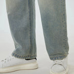 Washed Jeans Pants for Men Image