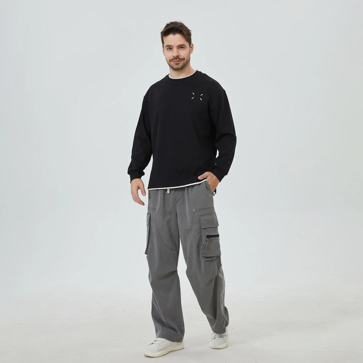 Washed Jeans Pants for Men Image