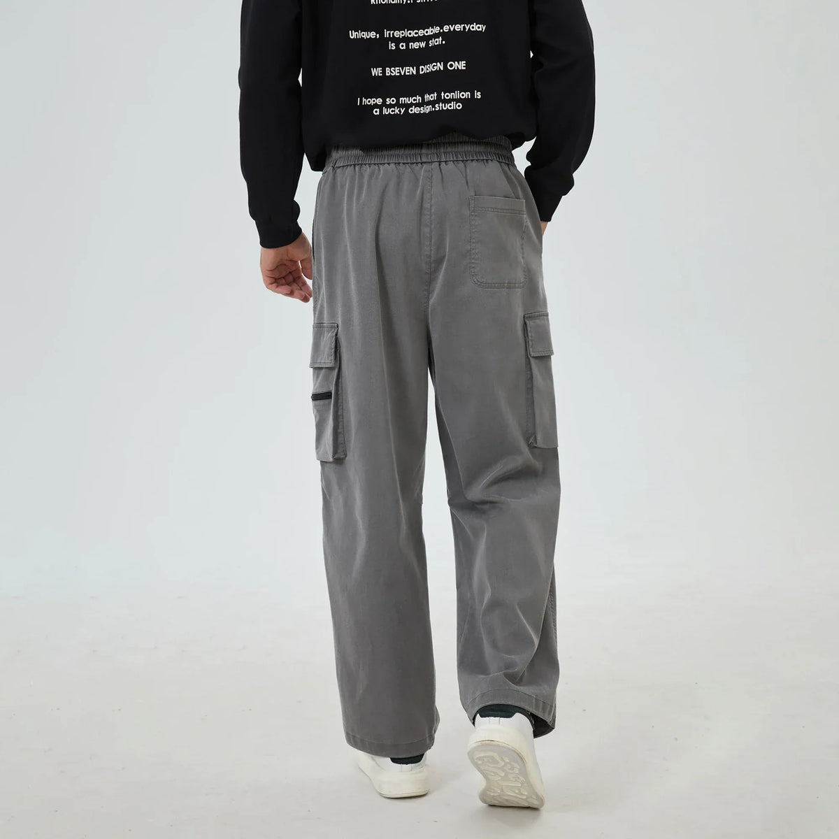 Washed Jeans Pants for Men Image