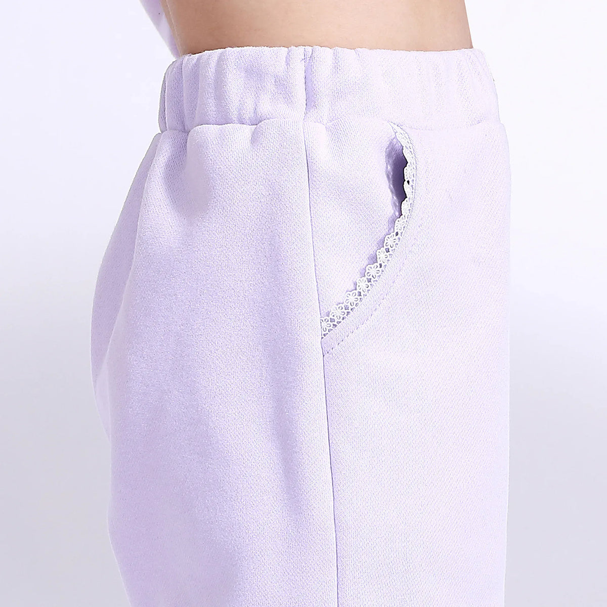 Casual Plain Pants for Girls Image