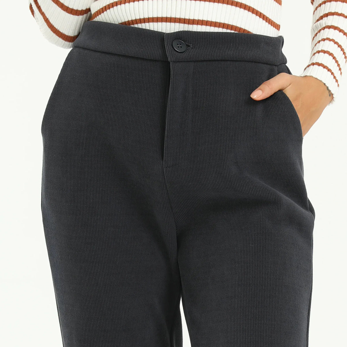 Elegant Plain Pants for Women Image