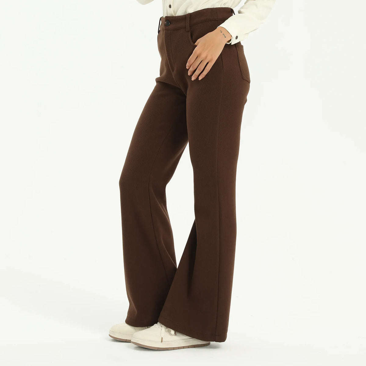 Elegant Plain Pants for Women Image