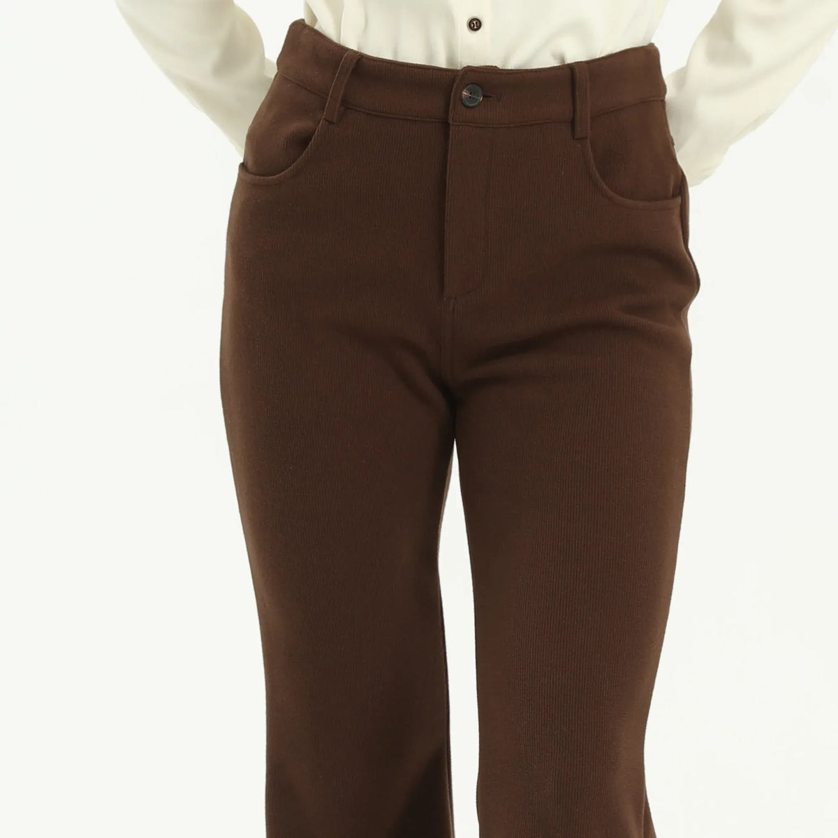 Elegant Plain Pants for Women Image