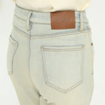 Elegant Washed Jeans Pants for Women Image
