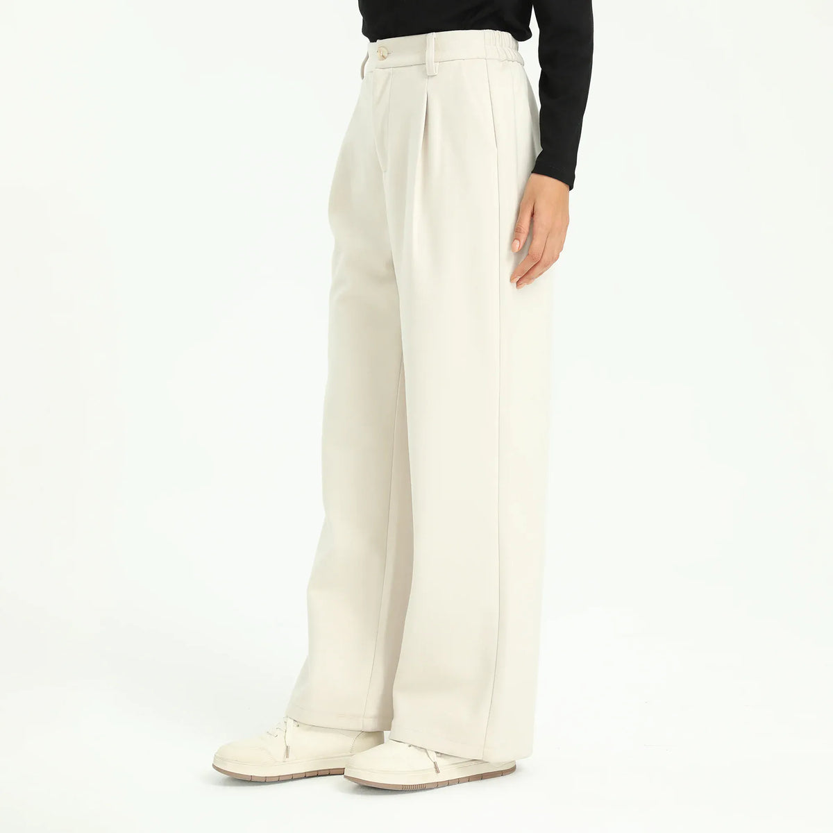 Elegant Plain Pants for Women Image