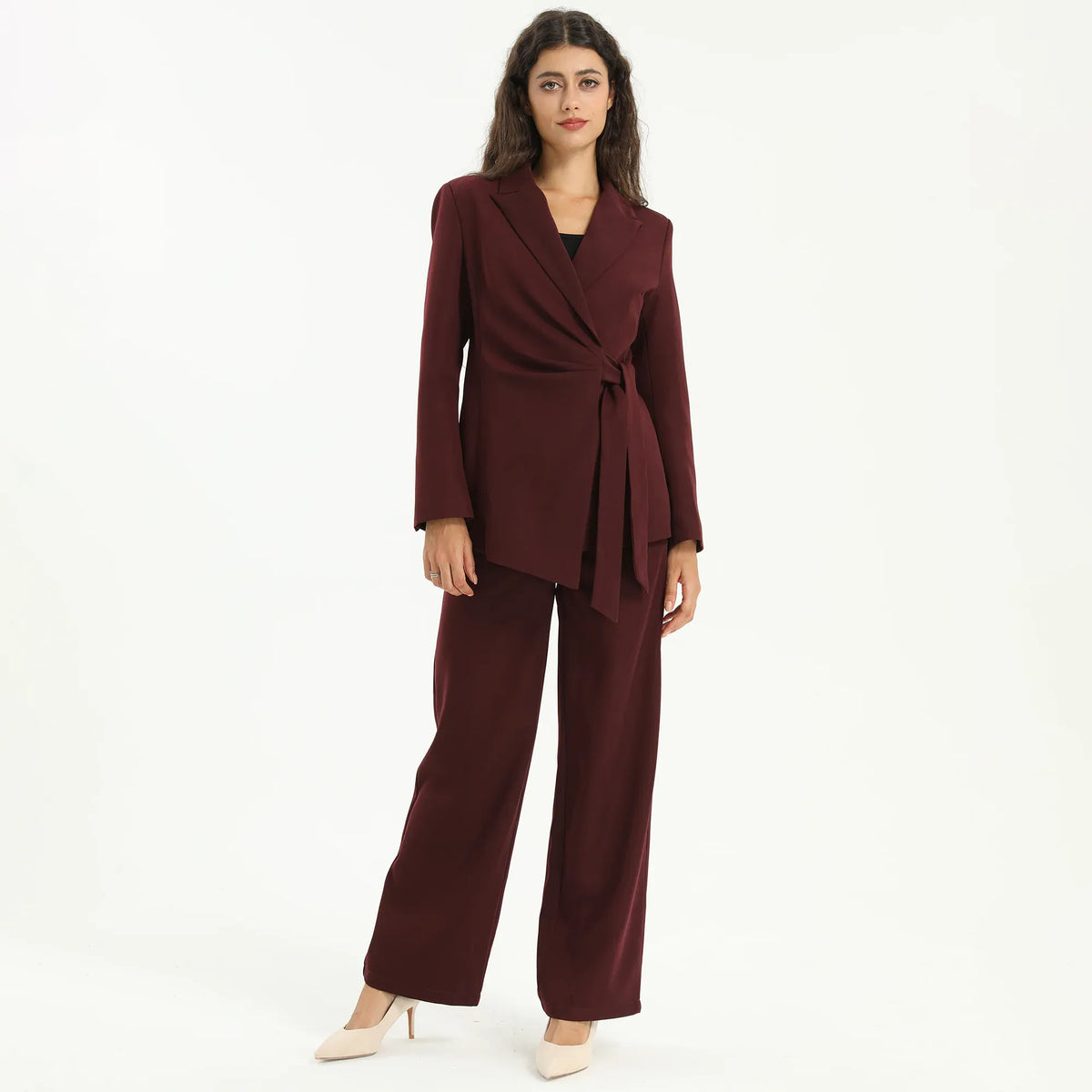 Elegant Plain Pants for Women Image