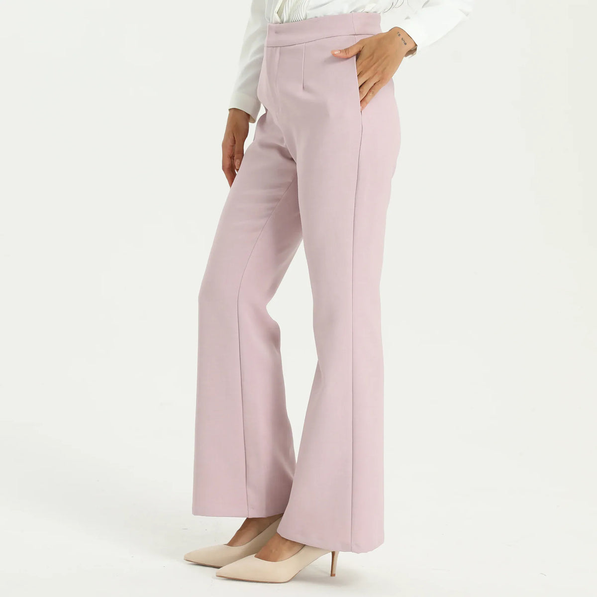 Elegant Solid Pants for Women Image