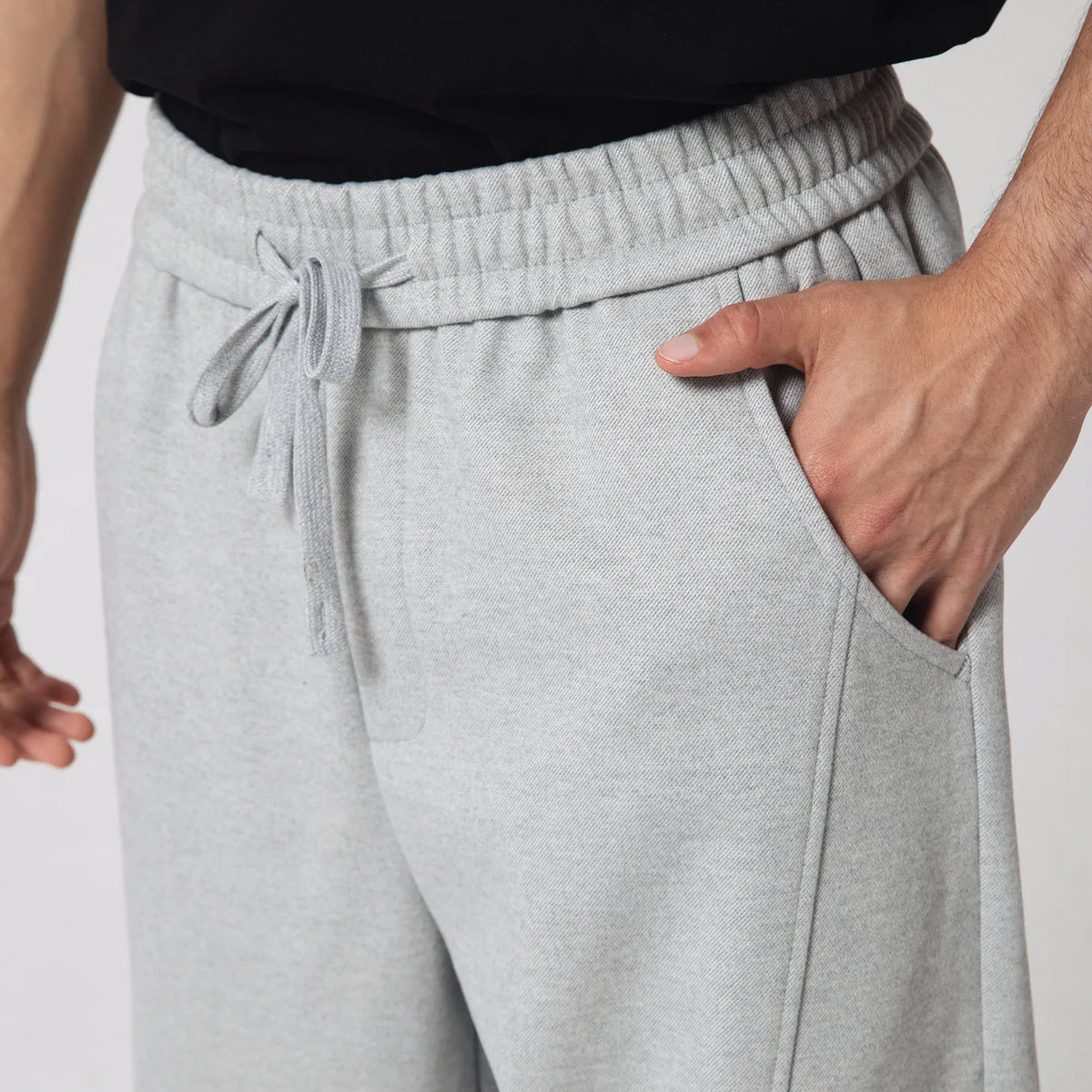 Casual Solid Pants for Men Image