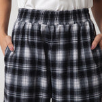 Casual Checked Pants for Women Image