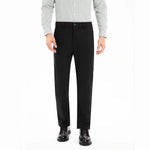Black Grey Elegant Classic Pants for Men Image