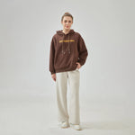 Wide-Leg Mid-Wiast Embroidery Pants for Women Image