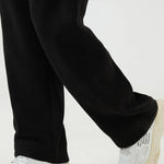 Baggy Mid-Wiast Badge Pants for Men Image