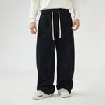 Baggy Mid-Wiast Tie-Dye Pants for Men Image