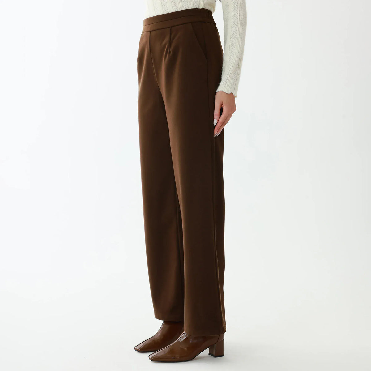 Elegant Plain Pants for Women Image